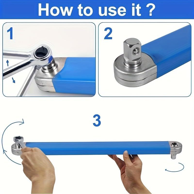 TORVIK Offset Extension Wrench Kit